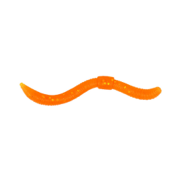 Trout Master Dendrobaena Knoblauch 60mm 15Stk. Orange