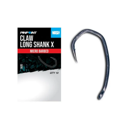 Nash Claw Long Shank X Micro Barbed 10Stk.