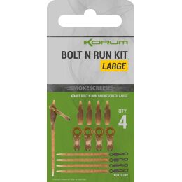 Korum Smokescreen Bolt N Run Kit 4Stk.