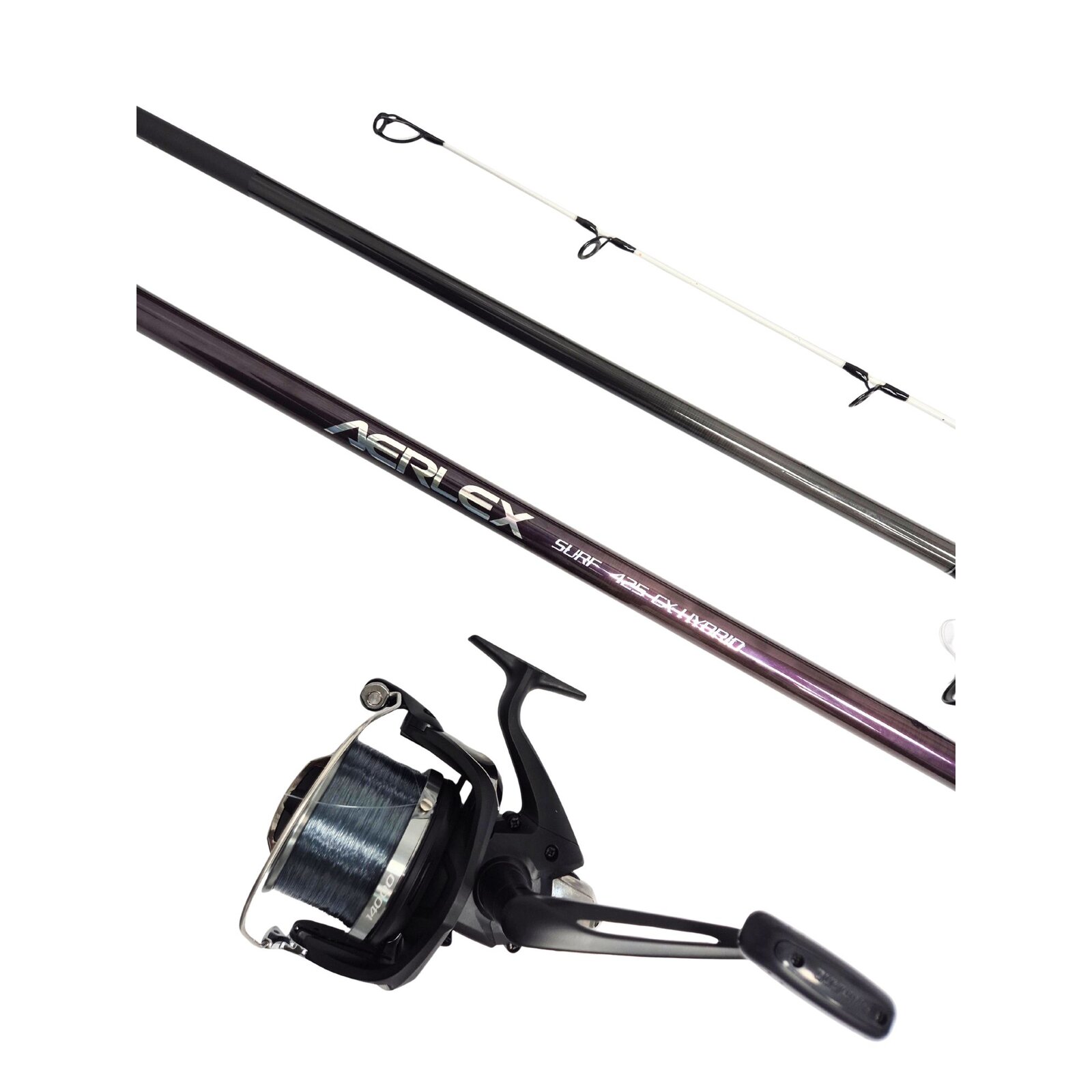 Brandungsangel Set Kombo Shimano Aerlex Hybrid Surf x Beastmaster XC 14000