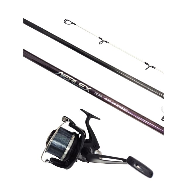 Brandungsangel Set Kombo Shimano Aerlex Hybrid Surf x Beastmaster XC 14000