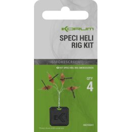 Korum Smokescreen Speci Heli Rig Kit 4Stk.