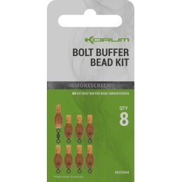 Korum Smokescreen Bolt Buffer Bead Kit 8Stk.
