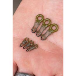 Korum Smokescreen Running Rig Clips 8Stk. Small