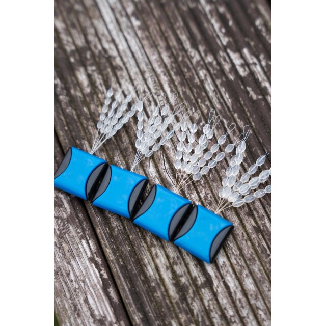 Zebco Trophy Klare Silikon Stopper 30Stk.