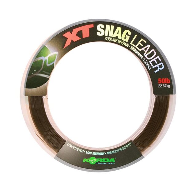 Korda XT Snag Leader Nylon 100m