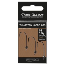 Trout Master Micro Jigs Natural 3Stk.