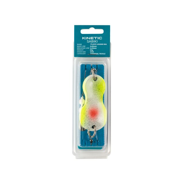 Kinetic Sabiki Plaice Leader #1/0 115cm 0,60mm 0,45mm Bad Oyster 1Stk. 40g