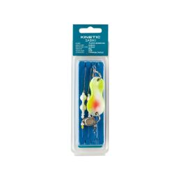 Kinetic Sabiki Plaice Leader #1/0 115cm 0,60mm 0,45mm Bad Oyster 1Stk. 40g