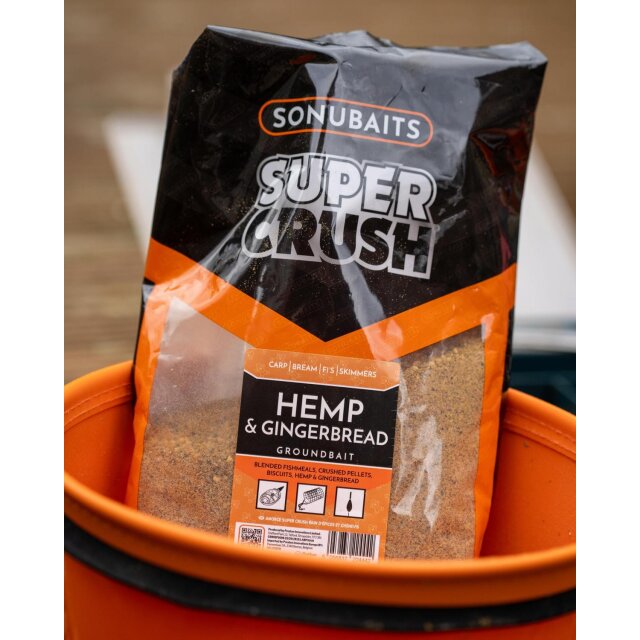 Sonubaits Supercrush Hemp & Gingerbread 2,00kg
