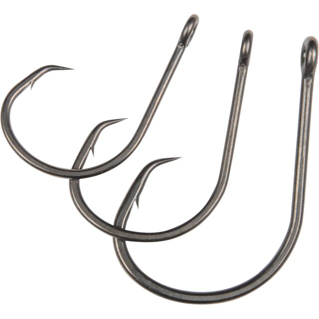 Black Cat Circle Hook DG Coating 5Stk #8/0