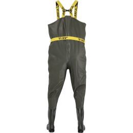 Black Cat Booted Waders UK 10/EU 44
