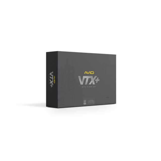 Avid Carp VTX+ Bite Alarm Set 3 Rod