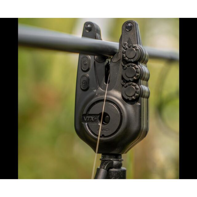 Avid Carp VTX+ Bite Alarm Set 3 Rod
