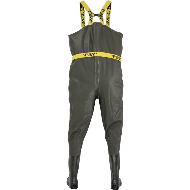 Black Cat Booted Waders UK 12/EU 46