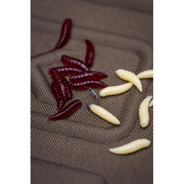 Korum Floating Grubs Imitation Maggots Red 40Stk.