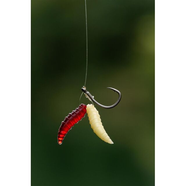 Korum Floating Grubs Imitation Maggots Red 40Stk.