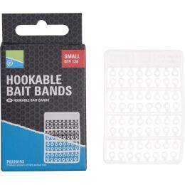 Preston Hookable Bait Bands Small | 128Stk.