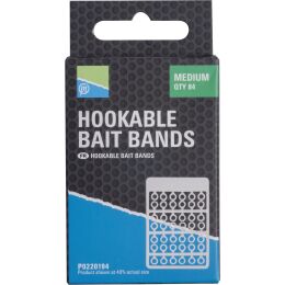 Preston Hookable Bait Bands Medium | 84Stk.