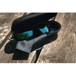 Fox Rage Transparent Black Brown Lens Mirror Blue Eyewear