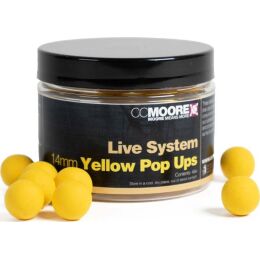 CC MOORE Live System Yellow Pop Ups 12mm 55Stk.