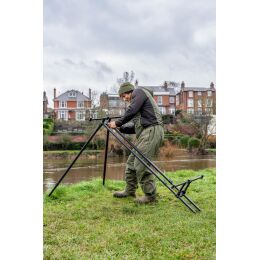 Korum Deluxe River Tripod 3 Rod Wide