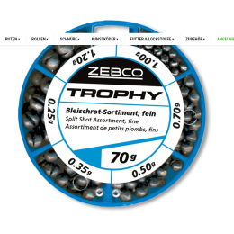 Zebco Trophy Schrotblei Fein 70g
