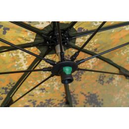 Korum Supa Lite Overnight Brolly Shelter 60 Inch BW Flecktarn