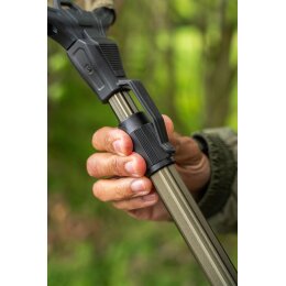 Zebco Teleskopischer Kescher khaki 50x50cm