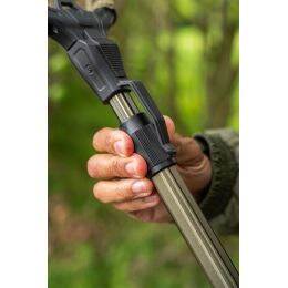 Zebco Teleskopischer Kescher khaki 1,80m 50x50cm