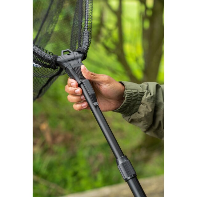 Zebco Teleskopischer Kescher mit Latexnetz 60x60 cm