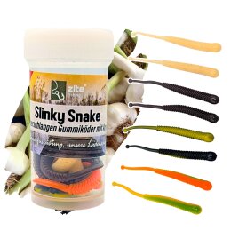 Zite Fishing Slinky Snake Knoblauch 8cm 8Stk.
