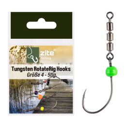 Zite Fishing Tungsten Rotate Rig Hooks