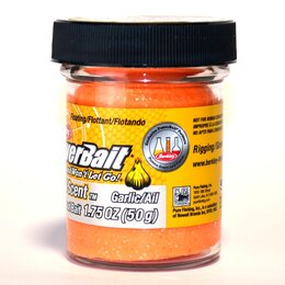 Berkley Trout Bait Glitter Fluo Orange Knoblauch - 50g