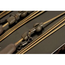 Korda Leadcore Leaders Heli Weed / Silt 3 per pack - 1 m