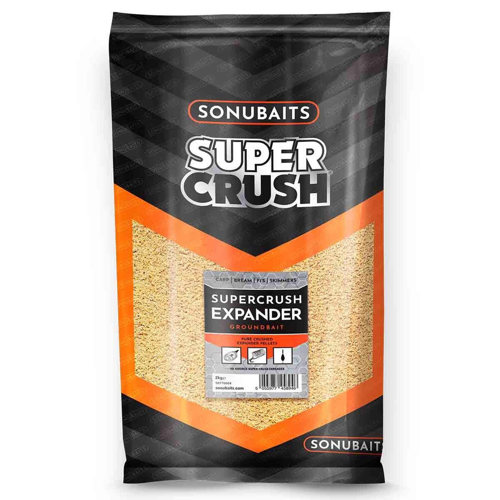 Sonubaits Supercrush Expander Pure écrasé Expander PELLETS 10 kg