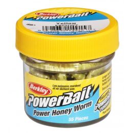 Berkley Powerbait Honey Worms Hot Orange