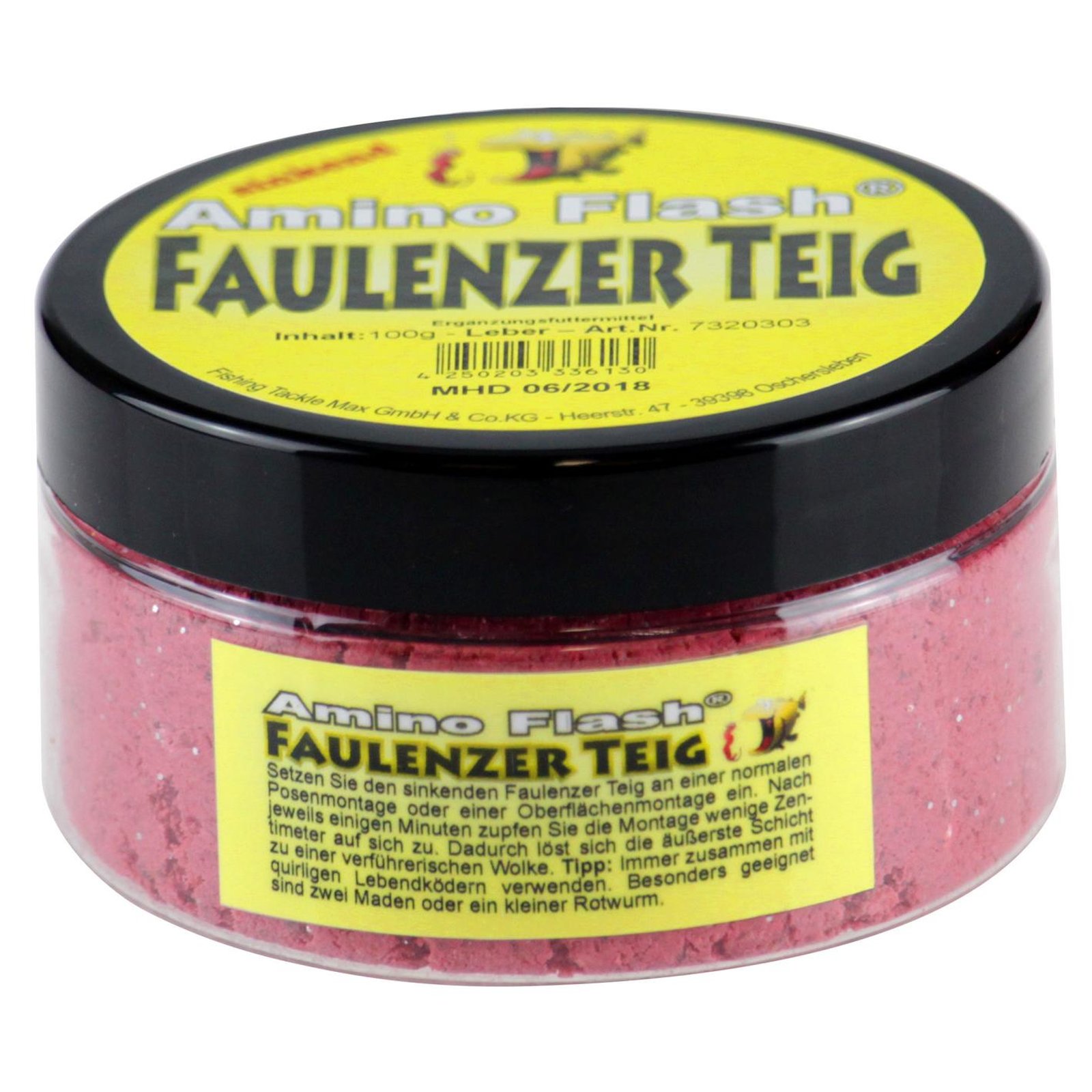 FTM Amino Flash Faulenzer Teig - Leber rosa 100g