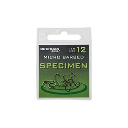 Drennan Specimen Hook eyed 10Stk. #6