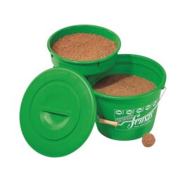 Sensas Futtereimer 25L mit 5L Schale und Deckel