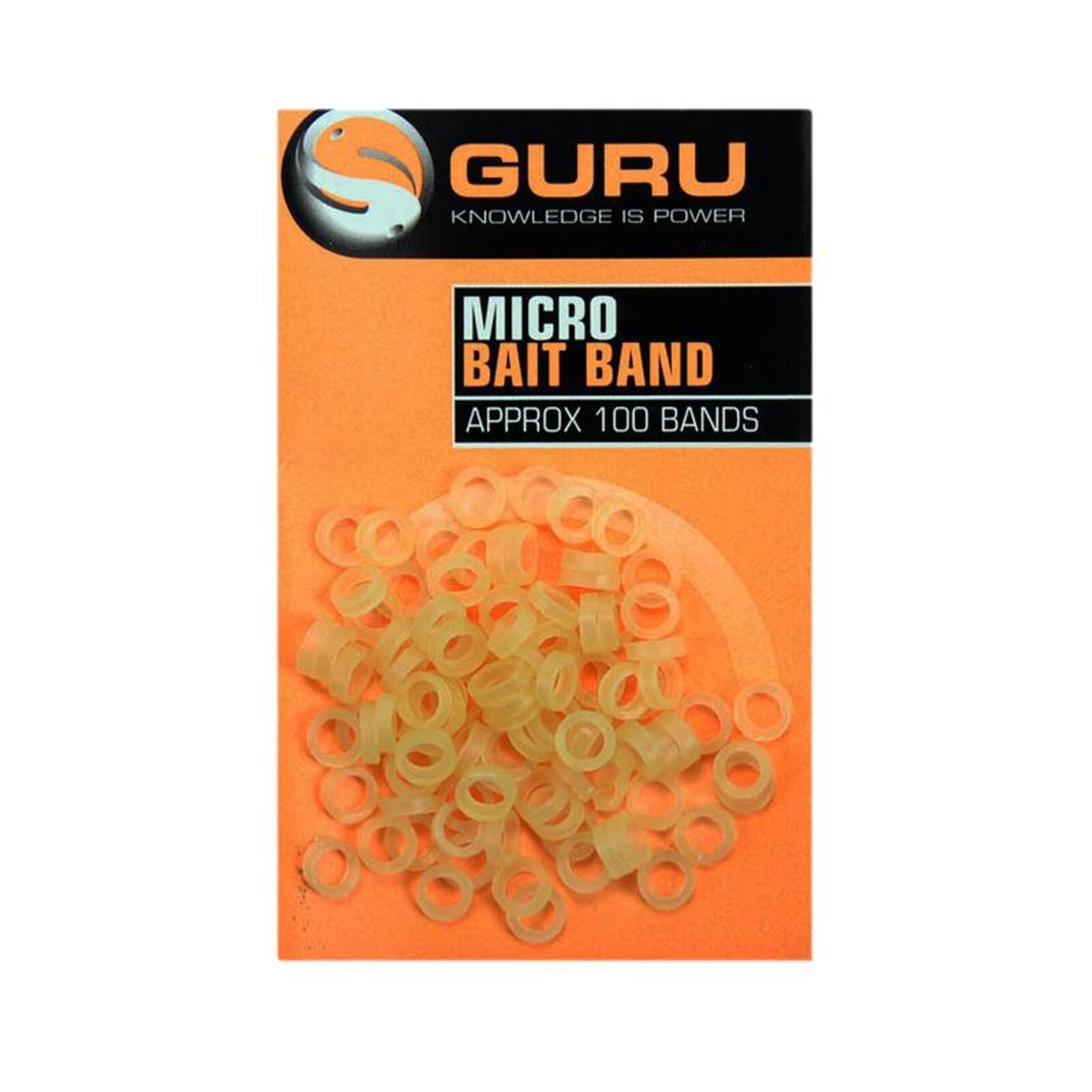 GURU 2mm Micro Bait Bands 100 Stk.
