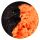 Orange / Black