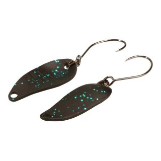 # 023 Matte Black Blue Flake